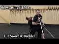 I.33 Sword and Buckler - Showcasing HEMA