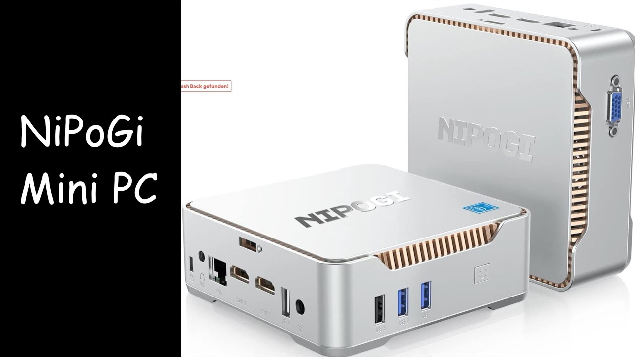 NiPoGi AK1 Plus Mini PC im Test: 16GB + 1TB für 200€