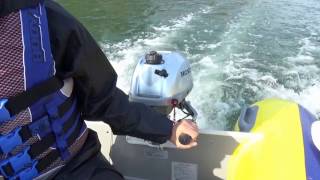 2馬力船外機のエンジン音比較