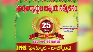 ALUMNI MEET  SSC BATCH 1998-99 ZPHS BALKONDA