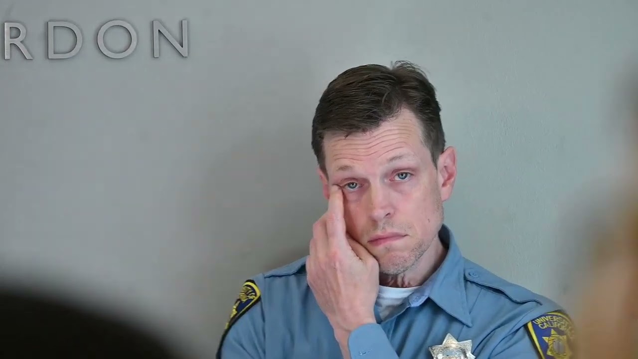 UCPD can't stand the loud calls for Palestinian Liberation