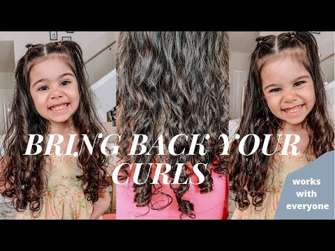 KIDS CURLY HAIR ROUTINE