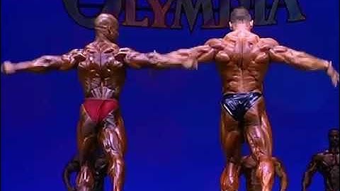 Dorian Yates vs. Shawn Ray - Mister Olympia 1996