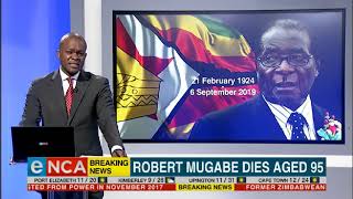 Zim govt spokesperson on Robert Mugabe death