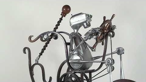 "Nowhere Fast" 2009 (72" x 72" x 26") www.nemomatic.com