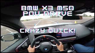 BMW Ultimate Driving Experience - Monmouth NJ 2025 (BMW X3 M50, BMW I4, BMW X6 M60) POV DRIVE