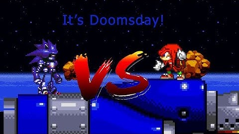 SSF2 Mods: Sonic And Knuckles Vs Mecha Sonic