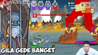 BOSS TERAKHIR GIANT TERBESAR YANG ADA DI PERANG MANUSIA KURUS! Stick War 3 TAMAT