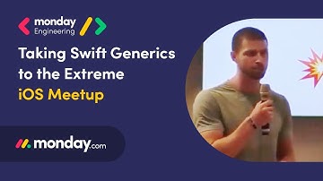 Taking Swift Generics to the Extreme | iOS Meetup | August 2019 | Hebrew