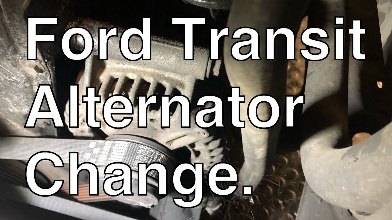 Ford Transit Alternator Removal - Tips and Tricks for doing it yourself ...