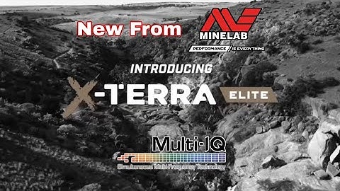 Minelabs NEW Xterra Elite With Multi IQ. Brand New Metal Detector RELEASE!! #minelab #xterraelite
