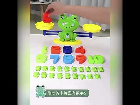 Frog Balance, Fun Math Learning video preview