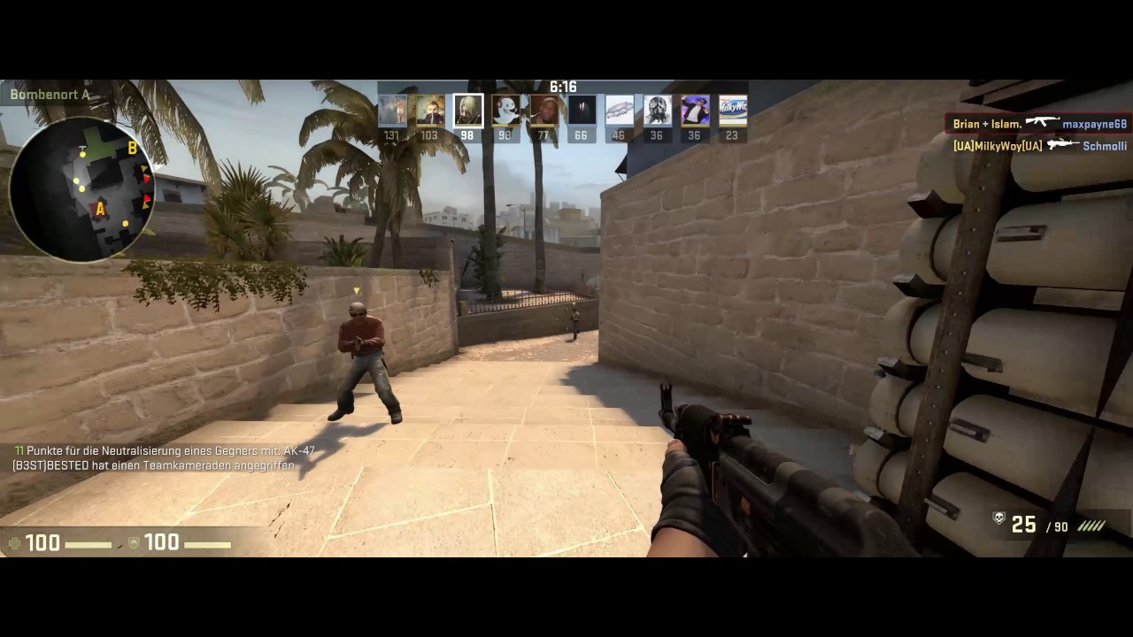 CS:GO Gameplay #2 (Widescreen) - YouTube