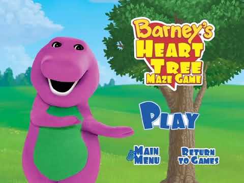 Barney: Happy Mad Silly Sad - DVD Menu Walkthrough