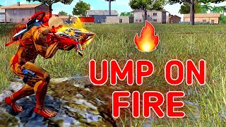 UMP ON FIRE🔥 !!! || SOLO VS SQUAD || UNBEATABLE GAMEPLAY WITH MOST AGGRESSIVE WEAPON || ALPHA FF