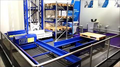 Shuttle Mover System für die Intralogistik im Kanallager