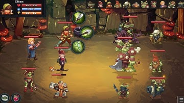 Dungeon Rushers ios android gameplay - mobile RPG