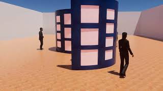 RENDER PANEL ONDULADO