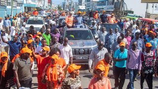 LIVE!! Raila Odinga, Hassan Joho & ODM team in Mombasa as Kalonzo sweeps Embu!