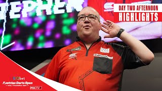 THE BIG FISH! | Day Two Afternoon Highlights | 2024 Austrian Darts Open