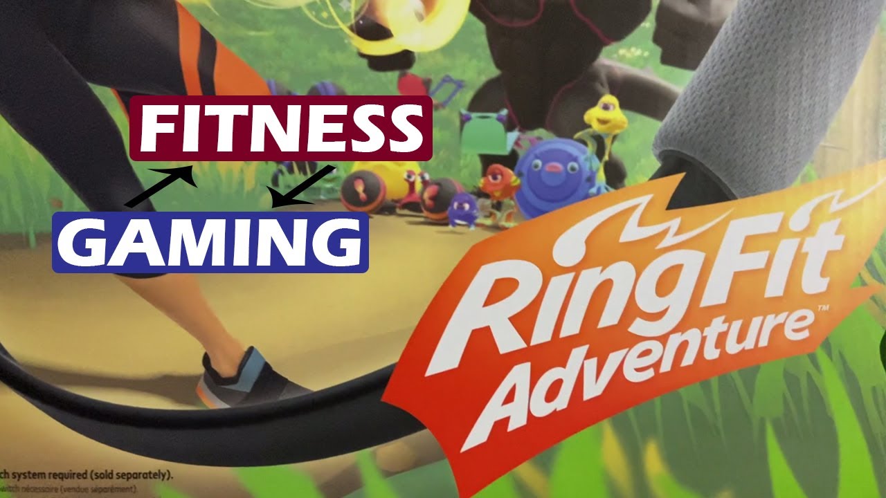 UNBOXING : Ring Fit Adventure (Nintendo Switch Game)