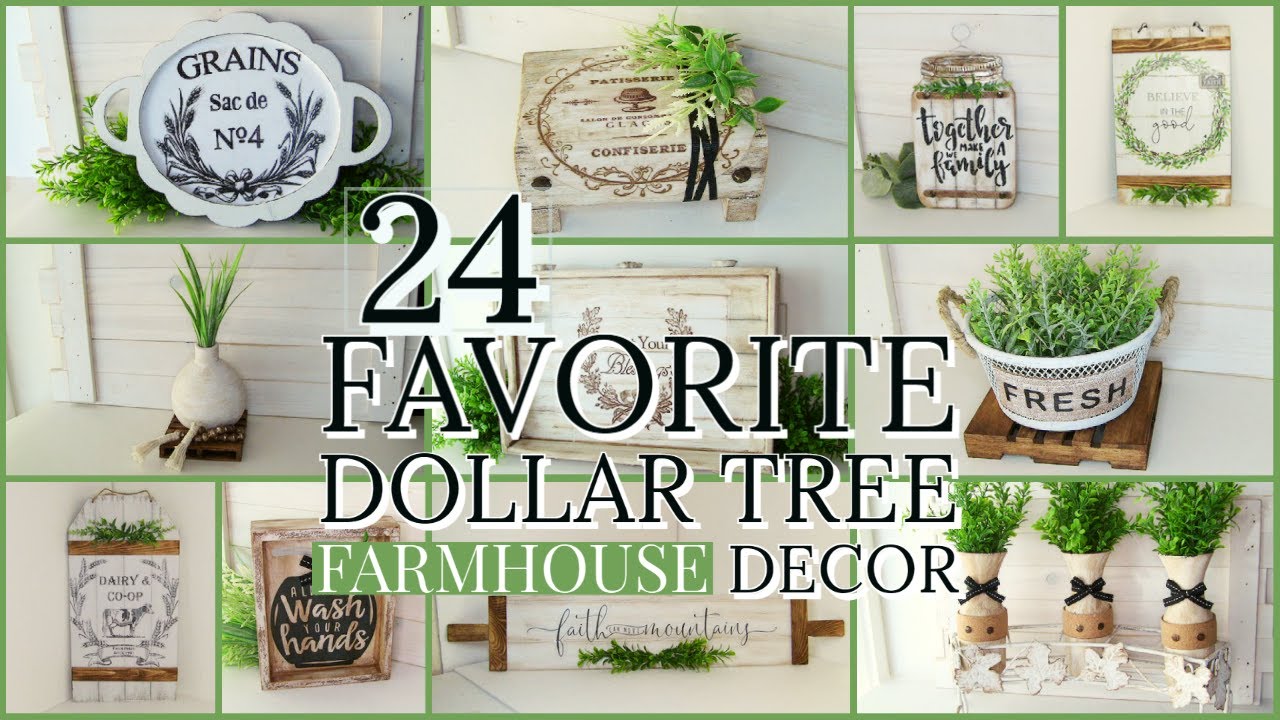 Spring DIY Home Decor 2024| Dollar Tree DIY | Home Decor To TRY - YouTube