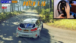 Dirt rally 2.0 - NEW Ford Fiesta MKII R5 Patch update 1.16 (w/steering wheel) Thrustmaster T300