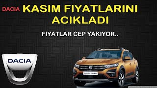 Daci̇a Kasim 2021 Fi̇yatlarini Açikladi Son Fi̇yat Farklar Cep Yakiyor