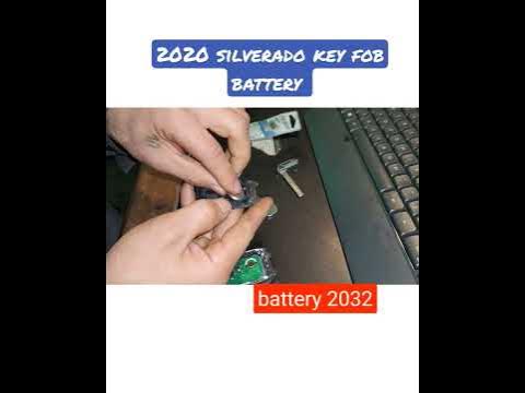 2020 silverado key fob battery replacement - YouTube