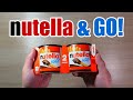 Nutella &amp; GO! Breadsticks with Hazelnut Dip Unboxing