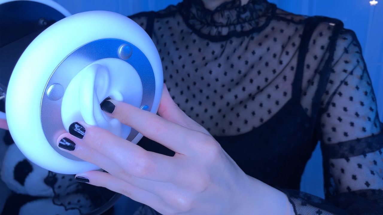 ASMR Brain Tingly Eardrum Cleaning & Blowing & Close Whispering 🫠 3Dio / 指耳かき