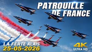 Patrouille de France Meeting de la Ferté Alais 2026 - Le Temps des Hélices
