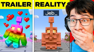 Minecraft Trailer vs Reality You CAN