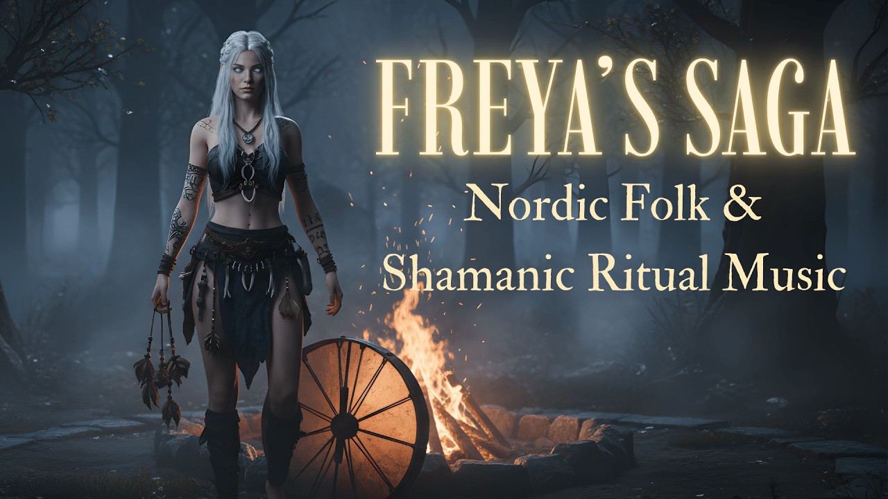 ✨ The Saga of Freya | Epic Viking Music, Nordic Folk & Shamanic Drums from Valhalla ✨