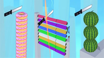 Almost Cut! Very Satisfying And Relaxing ASMR Slicing Game