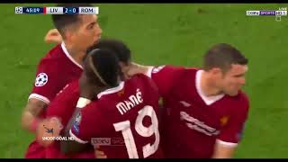 اهداف محمد  صلاح فى روما 24 4 2018 بتعليق رؤوف خليف hd