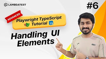 Master Playwright UI Elements | Handling Textboxes, Buttons & Checkboxes | Part 6