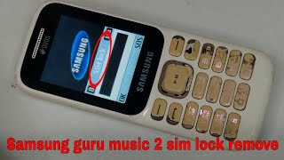 samsung guru music 2 sim lock unlock/samsung music 2 phone lock reset