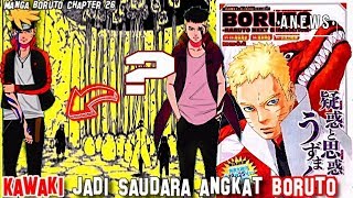 Spoiler manga boruto chapter 26 jigen berlutut kepada kawaki..
kemunculan amado. kawaki menjadi saudara angkat pada amado saudar...