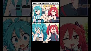 Miku & Teto: Expectation vs Reality 😂📸