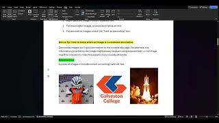 Creating Accessible Documents