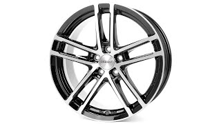 Dezent Tz-C Blackpolished Front Felgenoutlet.de