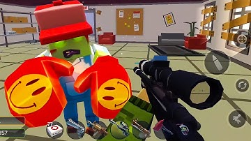 Pixel Combat Zombie Strike - Punish Weapon Skin Full Unlocked - Android Gameplay Walkthrough Part 87