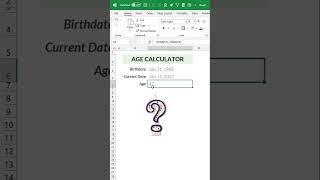 Learn Excel: DATEDIF Function #excel