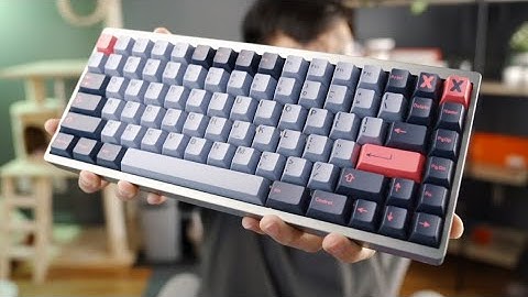 KBD75V2 with lubed Milky Gateron Blacks Build Stream