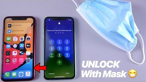 Unlock iPhone Wearing a Mask - iOS 14 & iOS 13.5