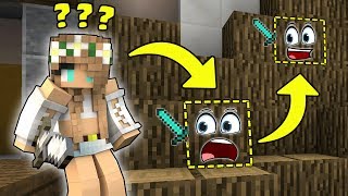 ДЕВУШКА МАНЬЯК - МЫ СТАЛИ БЛОКАМИ - ПРЯТКИ В МАЙНКРАФТ / Minecraft Hide and Seek