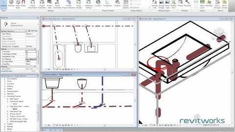 RevitWorks Piping for Architecture   Creating a Piping Layout   Part 2