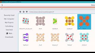 BURAI a GUI for Quantum ESPRESSO INTRODUCTION  Tutorial #1
