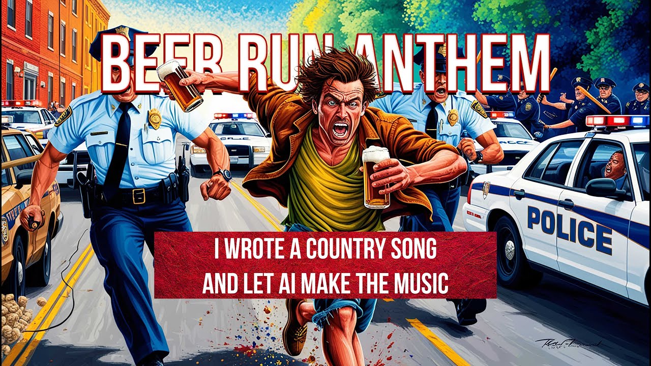 Beer Run Anthem | AI Generated Music | Human Written Lyrics
